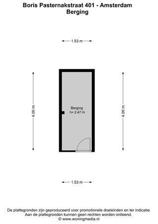 Photo - For sale: Boris Pasternakstraat 401, 1102 TD Amsterdam